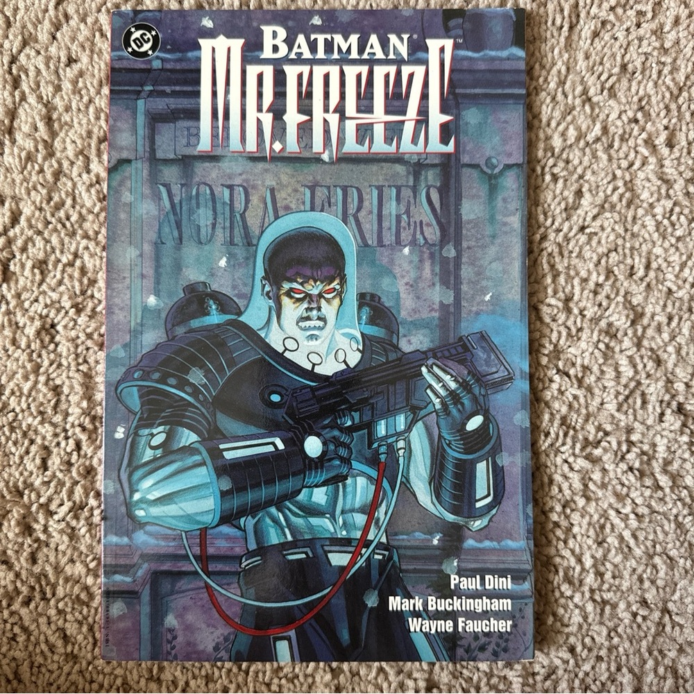 Batman Mr. Freeze Comic Book